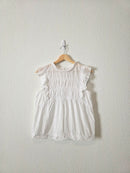 Rails Smocked Ruffle Sleeve Top (S)