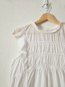 Rails Smocked Ruffle Sleeve Top (S)