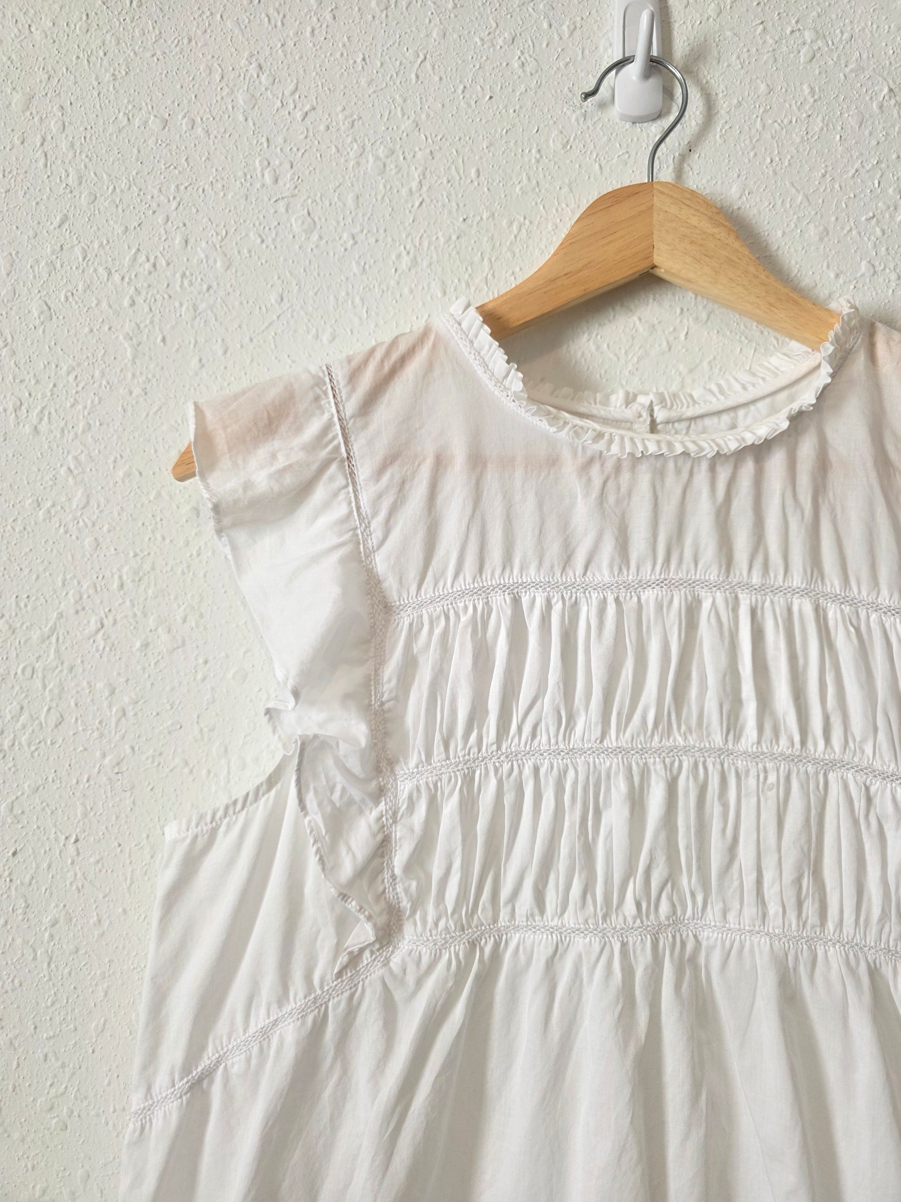 Rails Smocked Ruffle Sleeve Top (S)