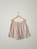 Linen Relaxed Shorts (L)