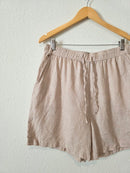 Linen Relaxed Shorts (L)