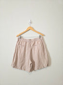 Linen Relaxed Shorts (L)