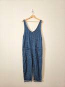 Denim Straight Overalls (S)