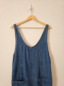Denim Straight Overalls (S)
