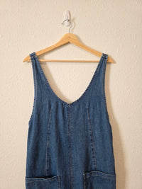 Denim Straight Overalls (S)