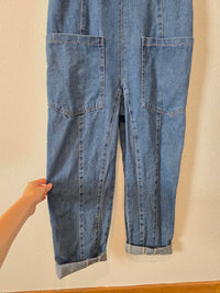 Denim Straight Overalls (S)