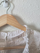 Loft White Puff Sleeve Blouse (XL)