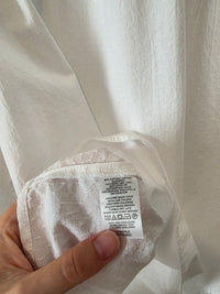 Loft White Puff Sleeve Blouse (XL)