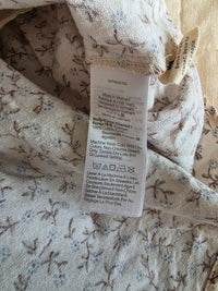 Madewell Floral Ruffle Mini Skirt (XL)