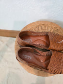Woven Leather Huaraches (7.5)