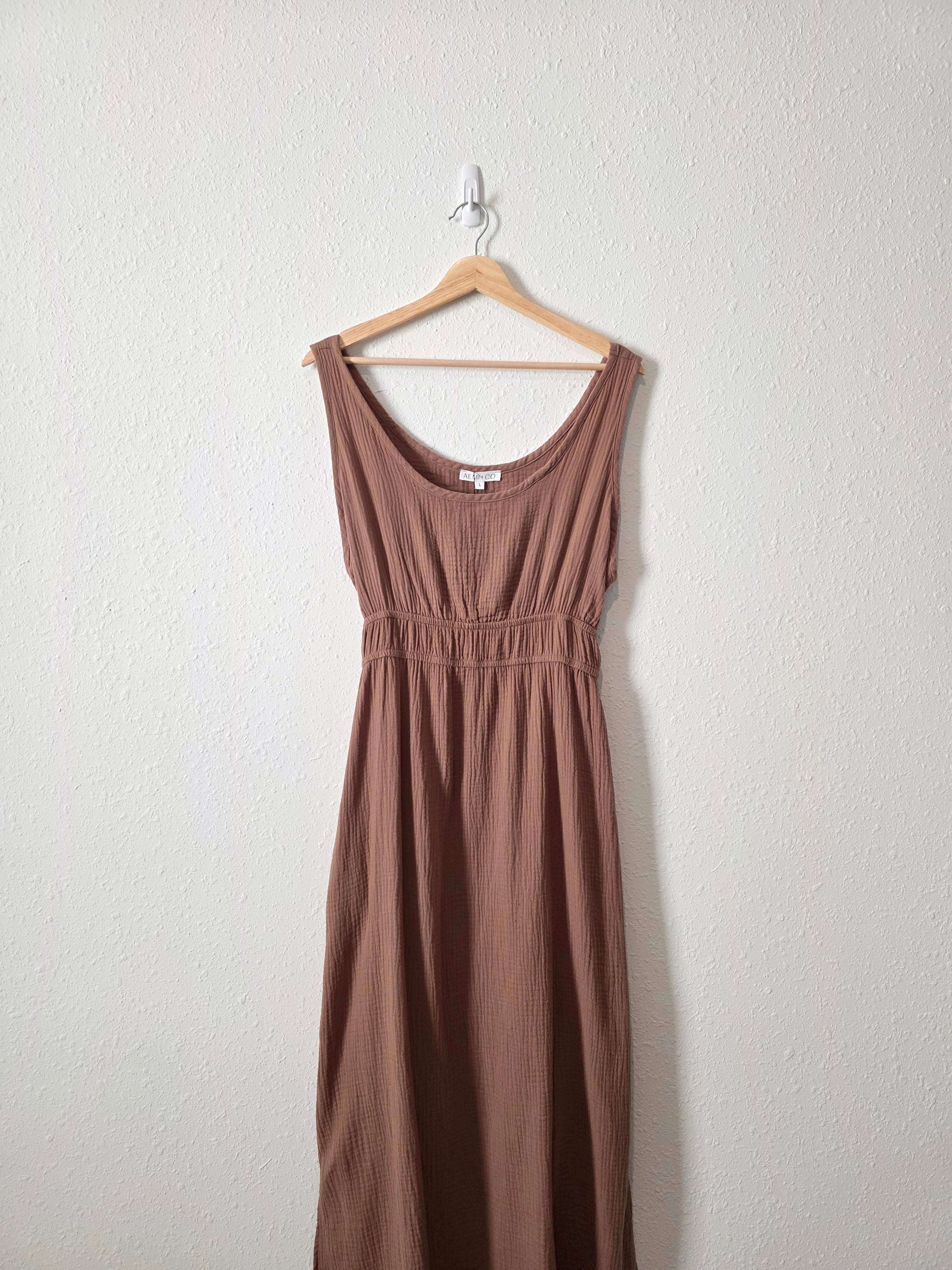 NEW Aemi + Co Gauze Maxi Dress (L)
