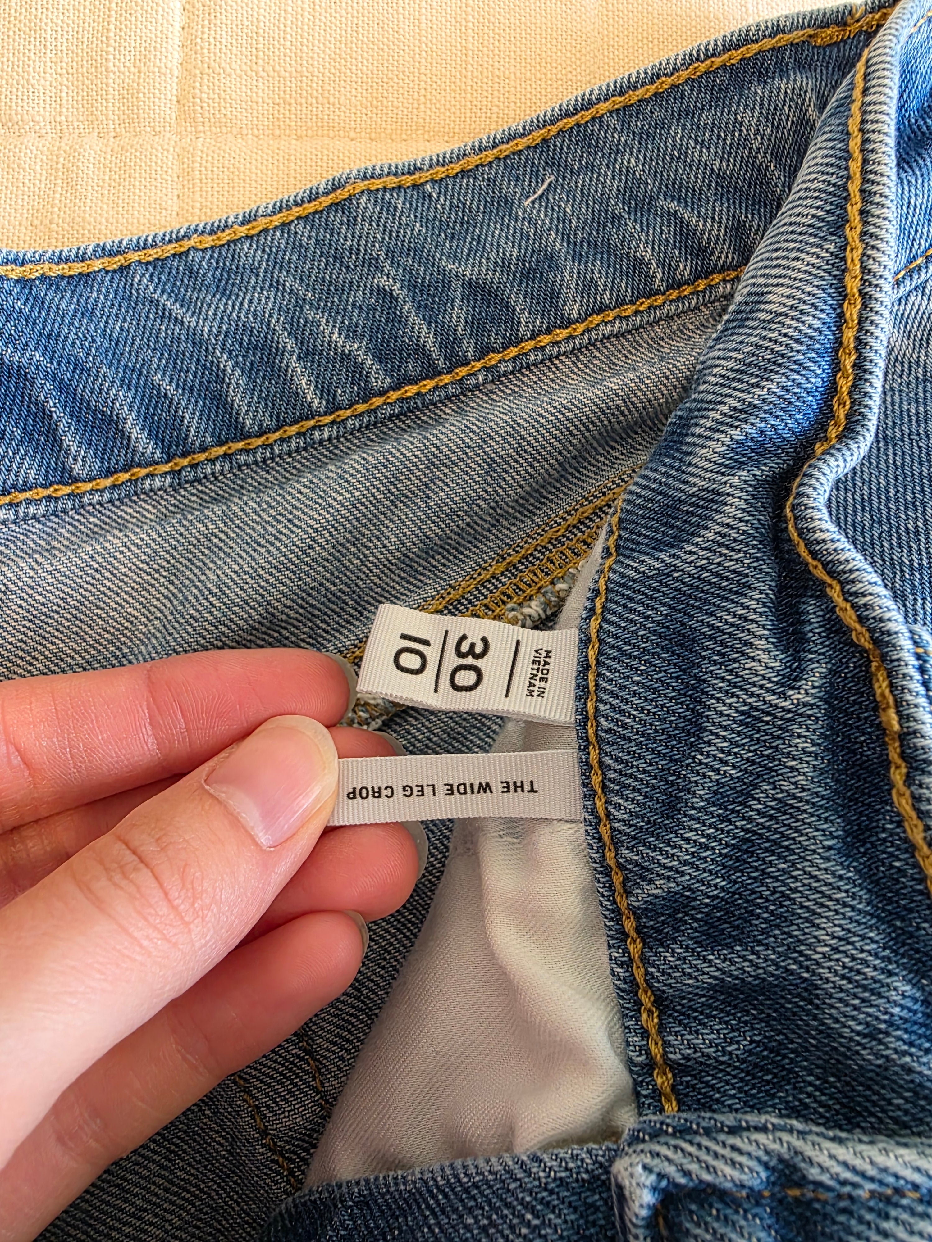Loft Wide Leg Jeans (10/30)