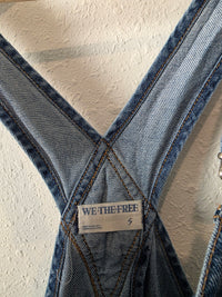 Free People Ziggy Denim Shortalls (S)