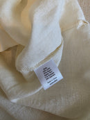 Linen Blend Smocked Tank (M)