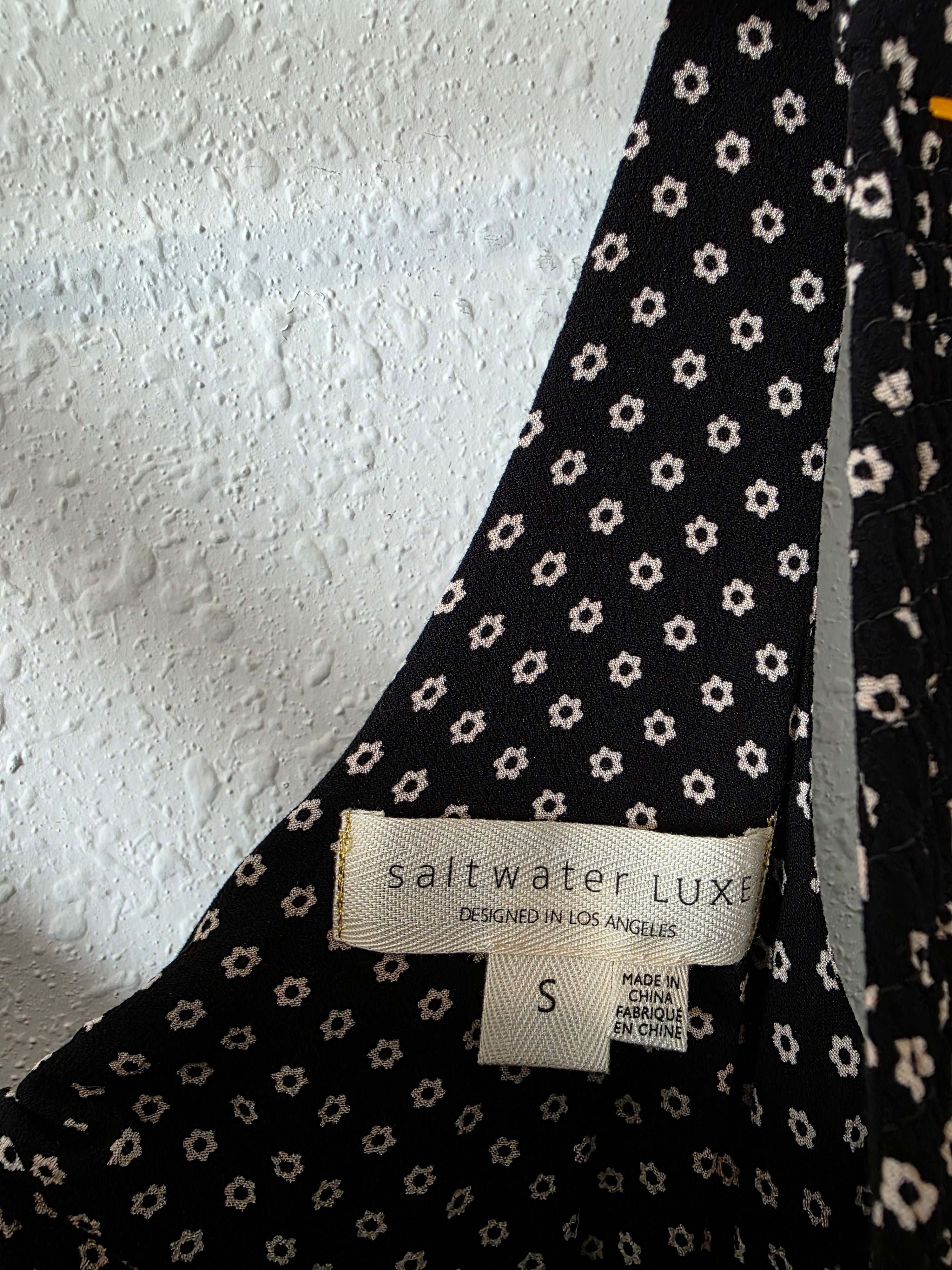 Saltwater Luxe Floral Jumpsuit (S)