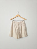 NEW Linen Blend Relaxed Shorts (S)