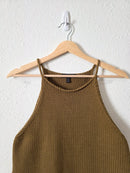 Banana Republic Olive Knit Tank (M)