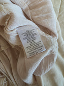 Listicle Ruffle Babydoll Sweater (S)