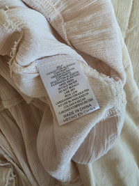 Listicle Ruffle Babydoll Sweater (S)