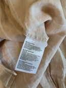 Lands End Neutral Linen Button Up (M)
