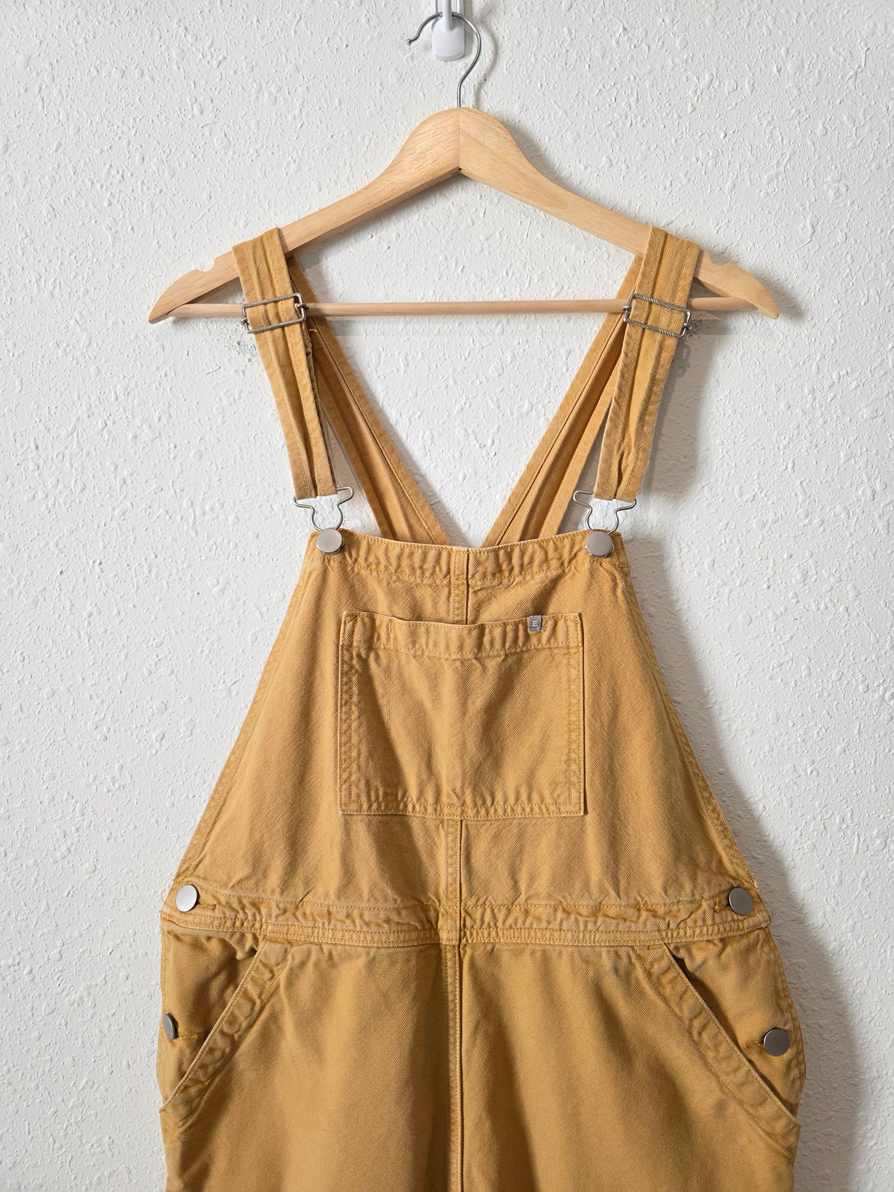 Everlane Mustard Relaxed Overalls (6)