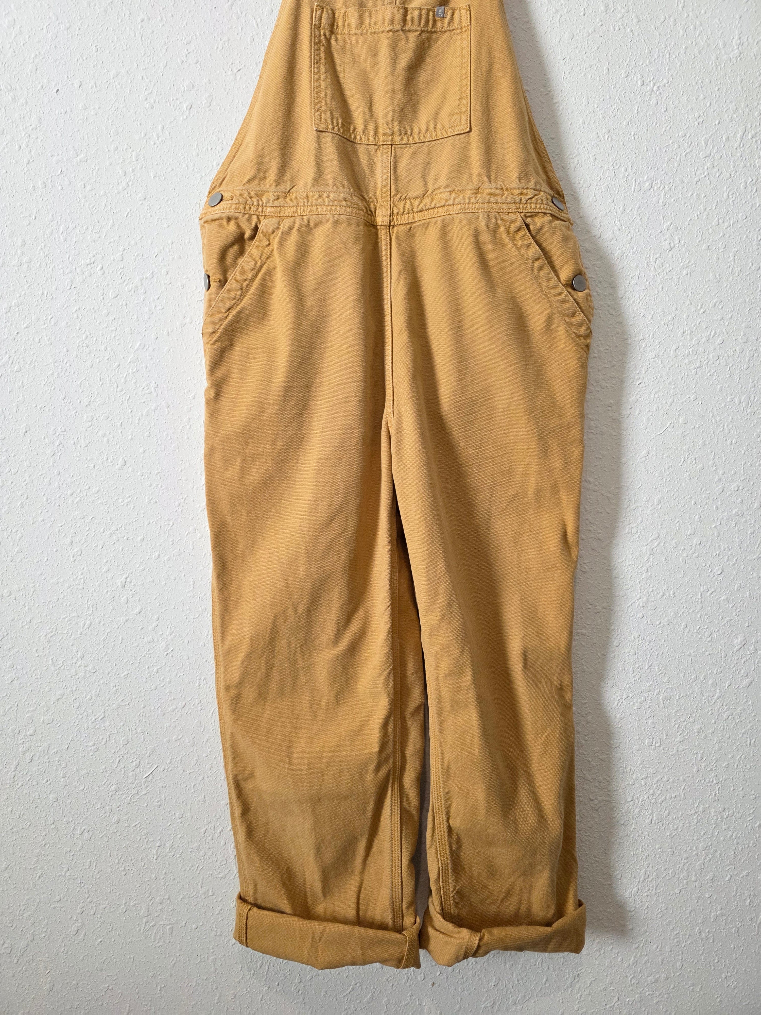 Everlane Mustard Relaxed Overalls (6)