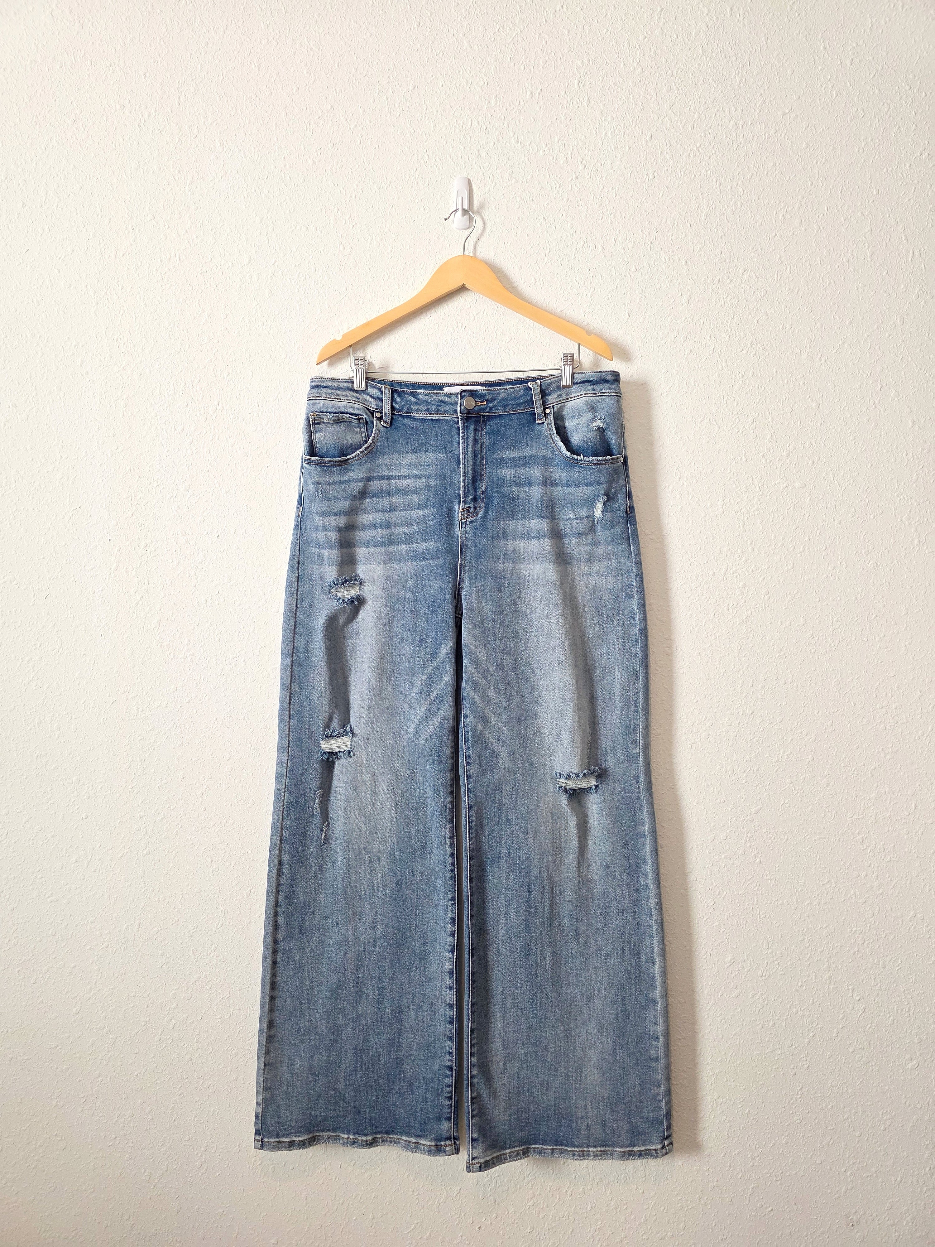 NEW Risen Wide Leg Jeans (2X)