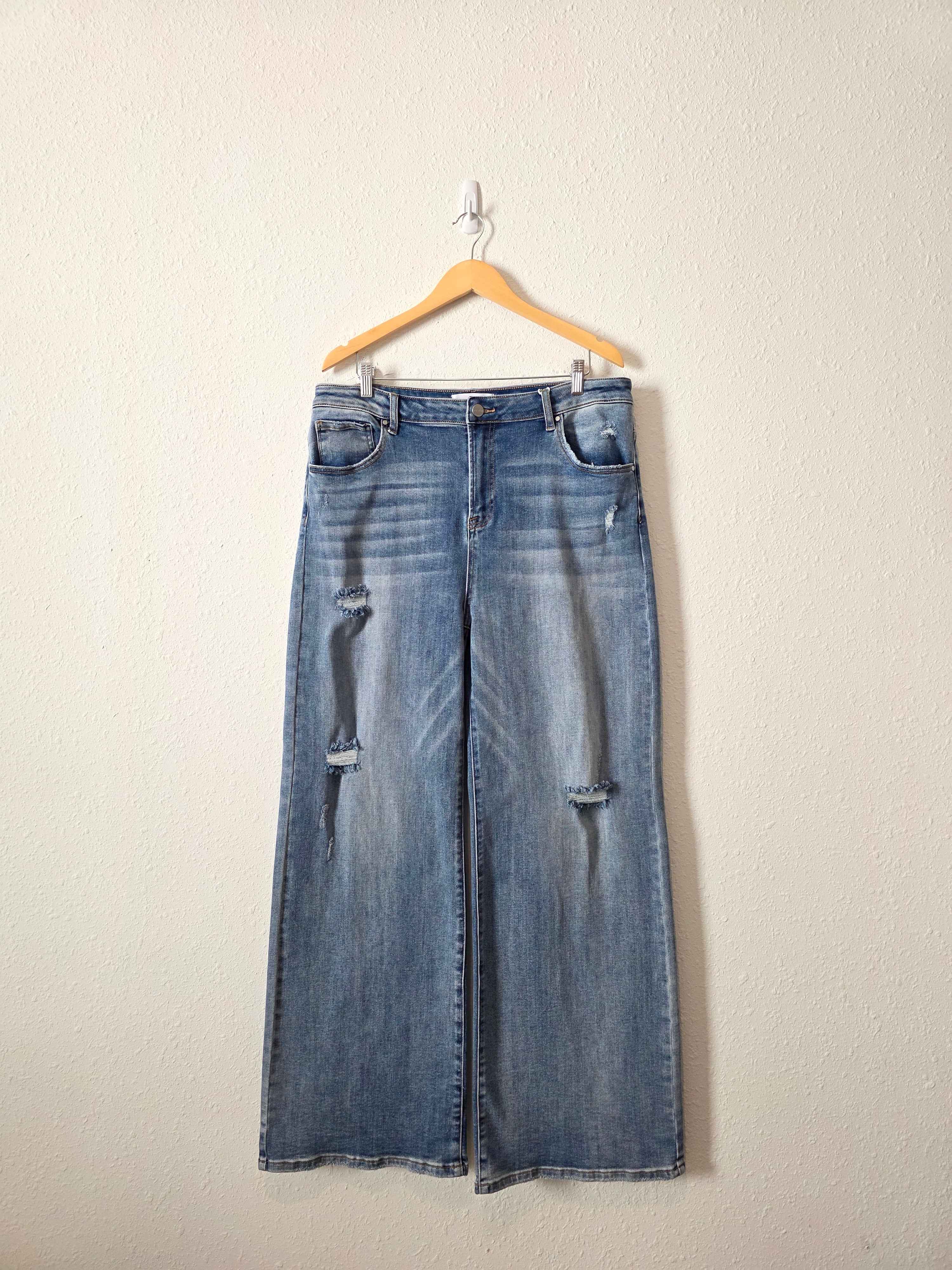 NEW Risen Wide Leg Jeans (2X)