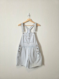 Levi's Light Wash Denim Shortalls (S)