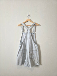Levi's Light Wash Denim Shortalls (S)