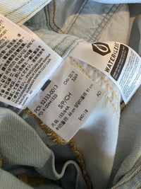 Levi's Light Wash Denim Shortalls (S)