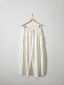 Neutral Barrel Wide Pants (S)