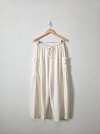 Neutral Barrel Wide Pants (S)