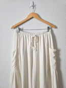 Neutral Barrel Wide Pants (S)