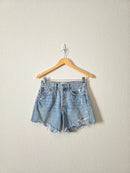 Agolde Parker Denim Shorts (24)