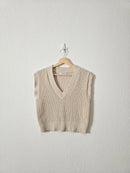 Madewell Cotton Sweater Vest (XS)