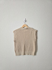 Madewell Cotton Sweater Vest (XS)