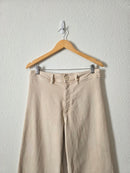 Zara Neutral Wide Leg Jeans (12)
