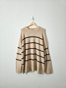 Aerie Striped Oversized Sweater (L)