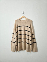 Aerie Striped Oversized Sweater (L)