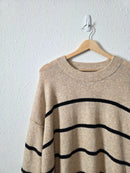 Aerie Striped Oversized Sweater (L)
