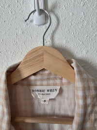 Bobbie Wren Gingham Button Up (S)