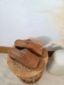 Brown Leather Mules (8)