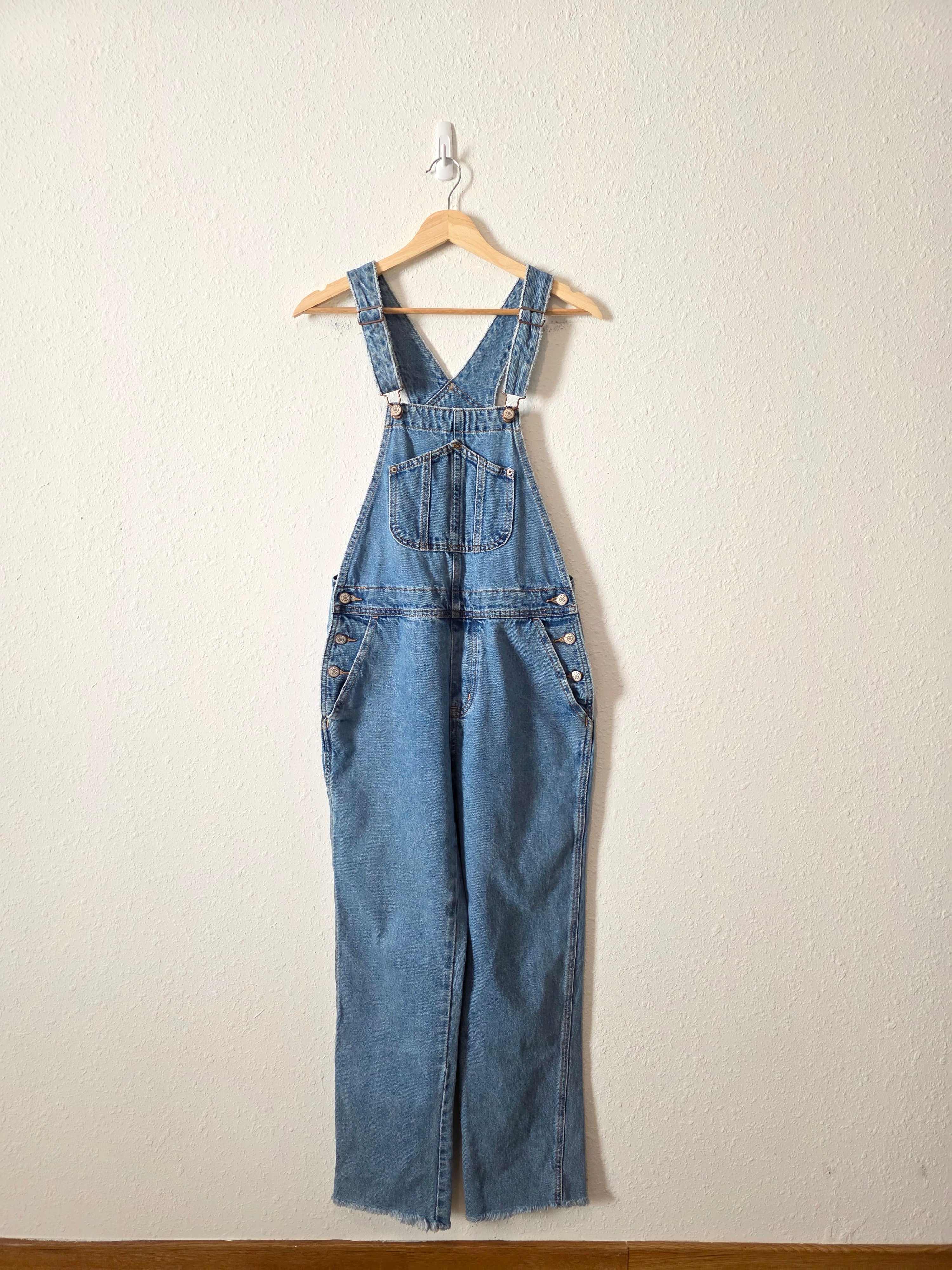 Denim Straight Overalls (2)