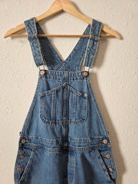 Denim Straight Overalls (2)