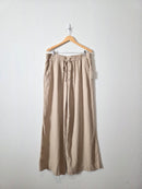 NEW Linen Wide Leg Pants (XL)