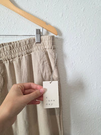 NEW Linen Wide Leg Pants (XL)
