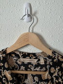 Neutral Floral Midi Dress (SP)
