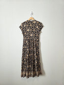 Neutral Floral Midi Dress (SP)