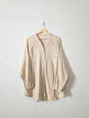 Aerie Cotton Gauze Button Up (XL)